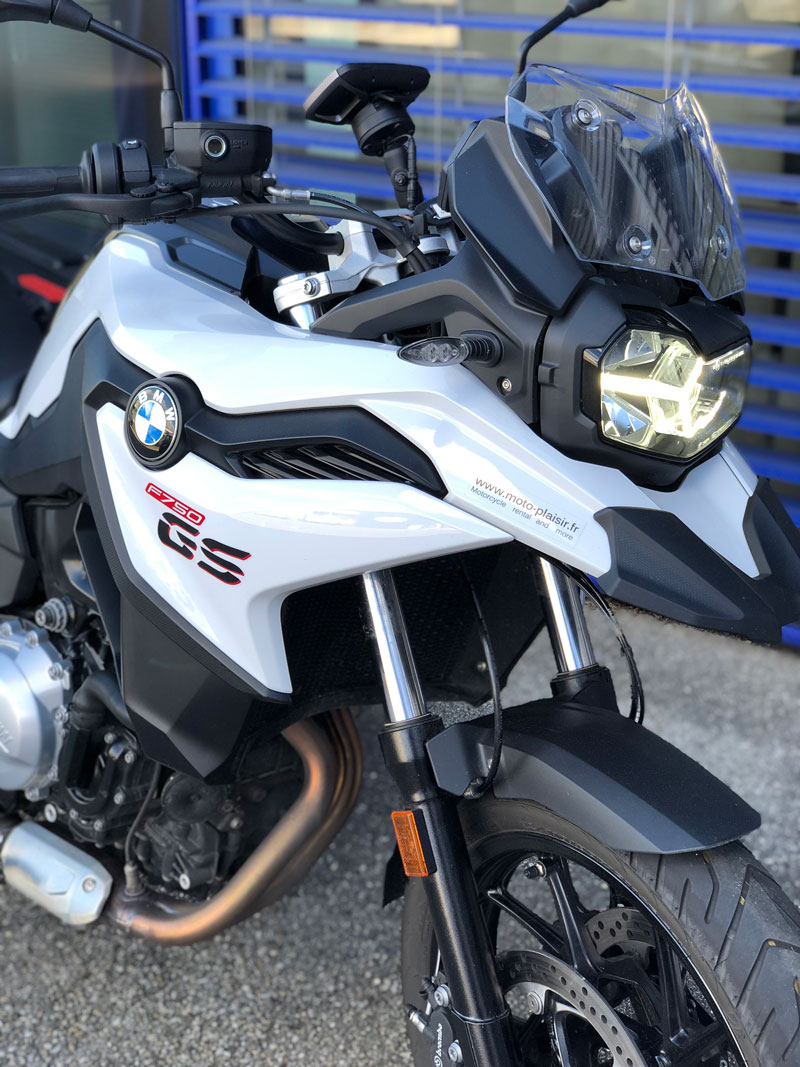 BMW F750GS Pro Alquiler de Motocicleta Francia